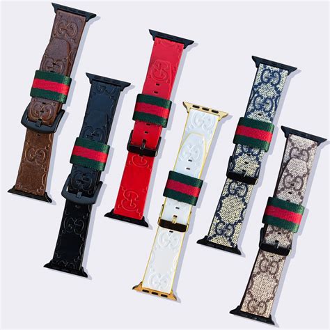 gucci digital watch band|authentic Gucci apple watch band.